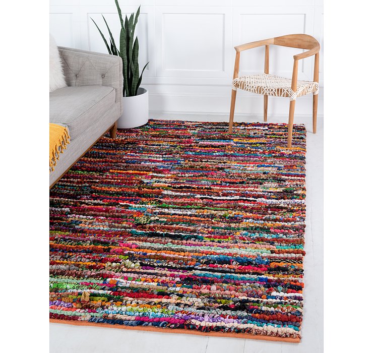 152cm x 245cm Braided Chindi Rug