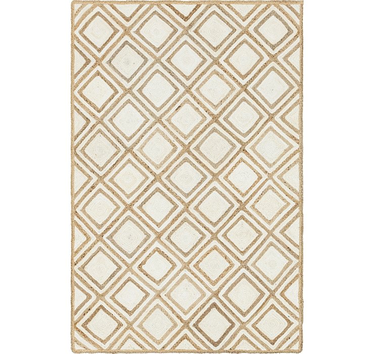 183cm x 275cm Braided Jute Rug