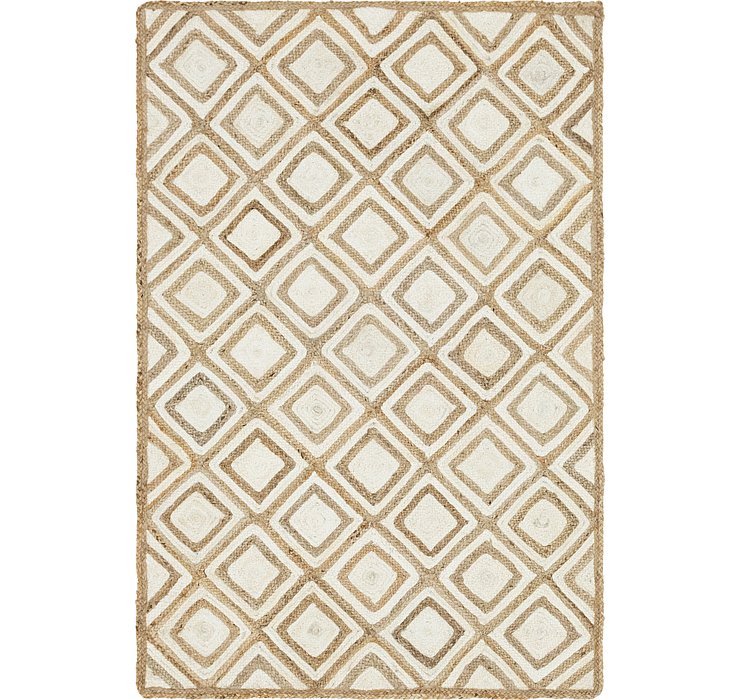 152cm x 245cm Braided Jute Rug