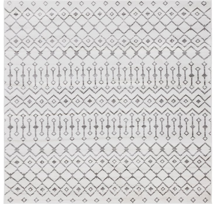 8' x 8' Kasbah Trellis Square Rug