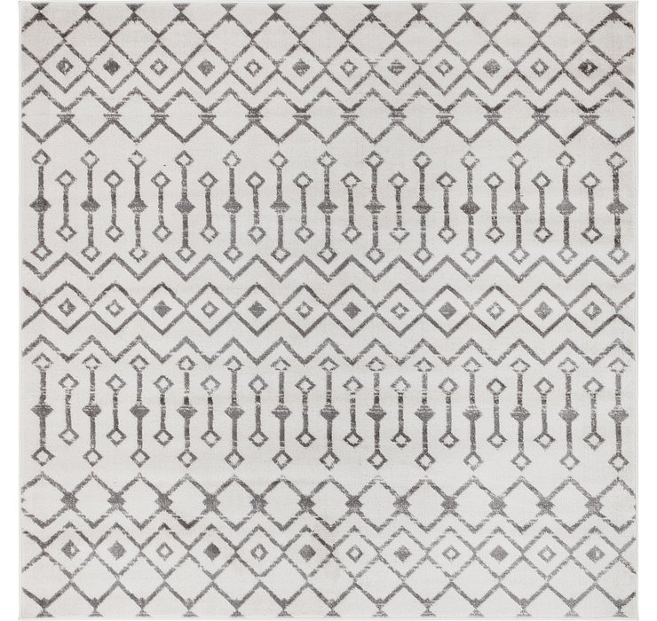 6' x 6' Kasbah Trellis Square Rug
