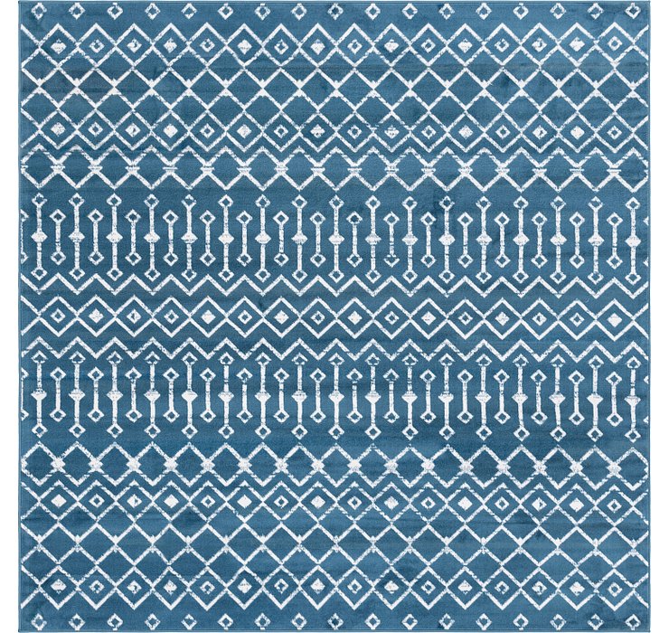 8' x 8' Kasbah Trellis Square Rug