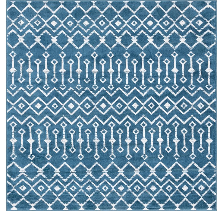 183cm x 183cm Kasbah Trellis Square Rug