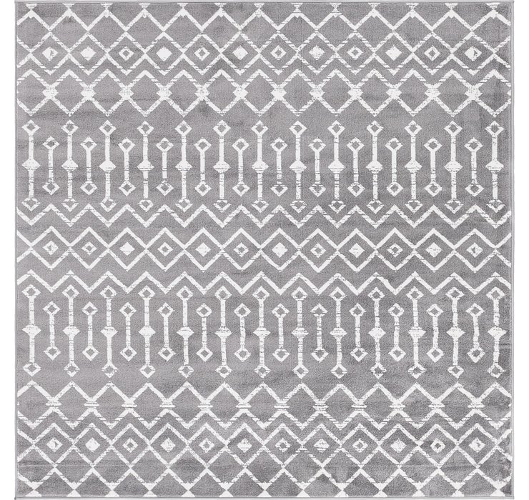 6' x 6' Kasbah Trellis Square Rug