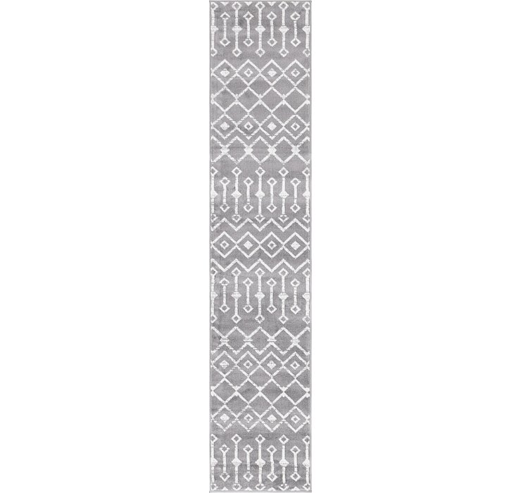 2' x 9' 10 Kasbah Trellis Runner Rug