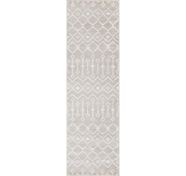2' 6 x 8' Kasbah Trellis Runner Rug
