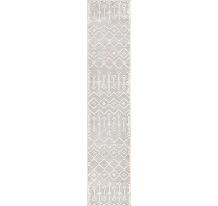 2' x 9' 9 Kasbah Trellis Runner Rug