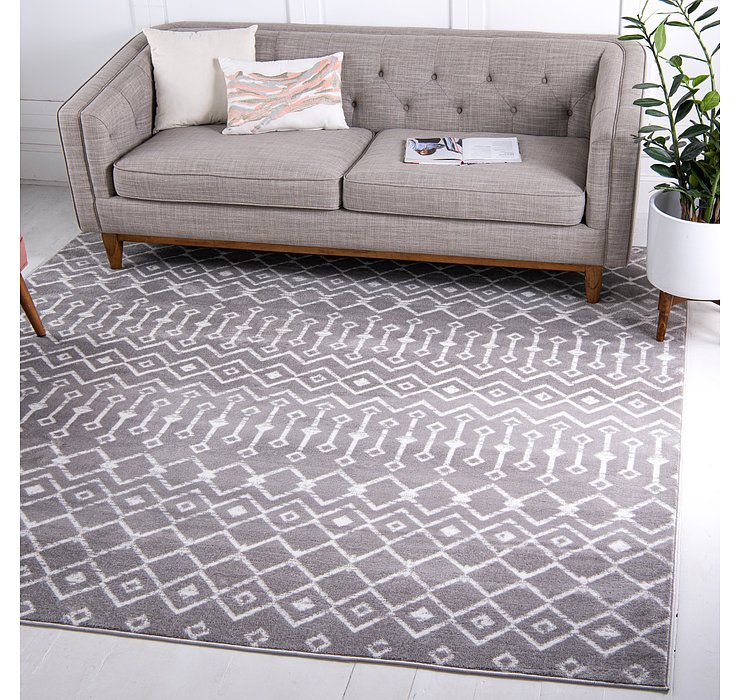 6' x 6' Kasbah Trellis Square Rug