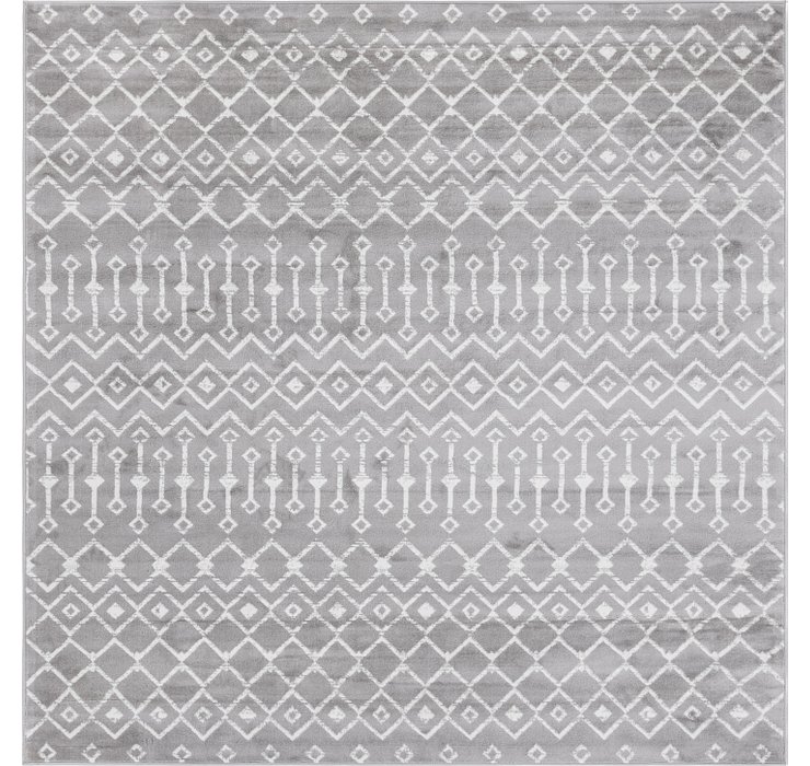 8' x 8' Kasbah Trellis Square Rug