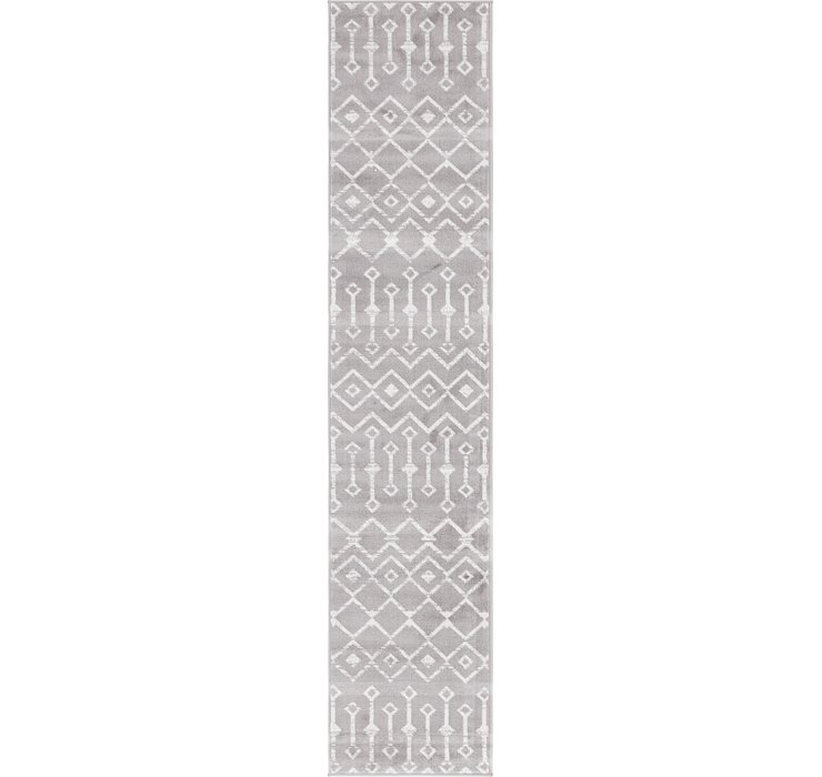 2' x 10' Kasbah Trellis Runner Rug