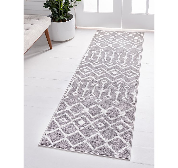 2' x 6' Kasbah Trellis Runner Rug