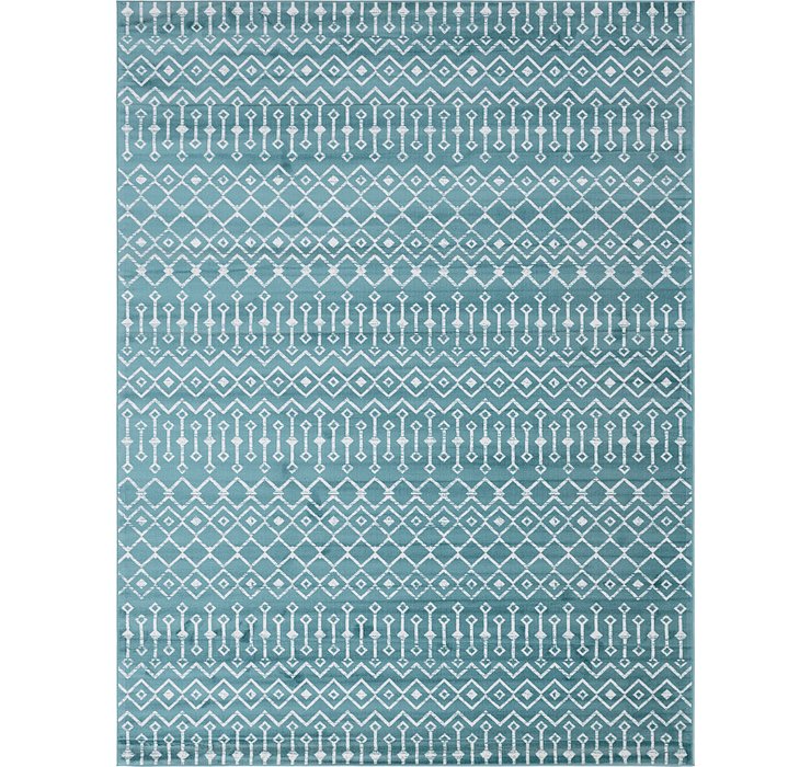 9' 10 x 13' Kasbah Trellis Rug