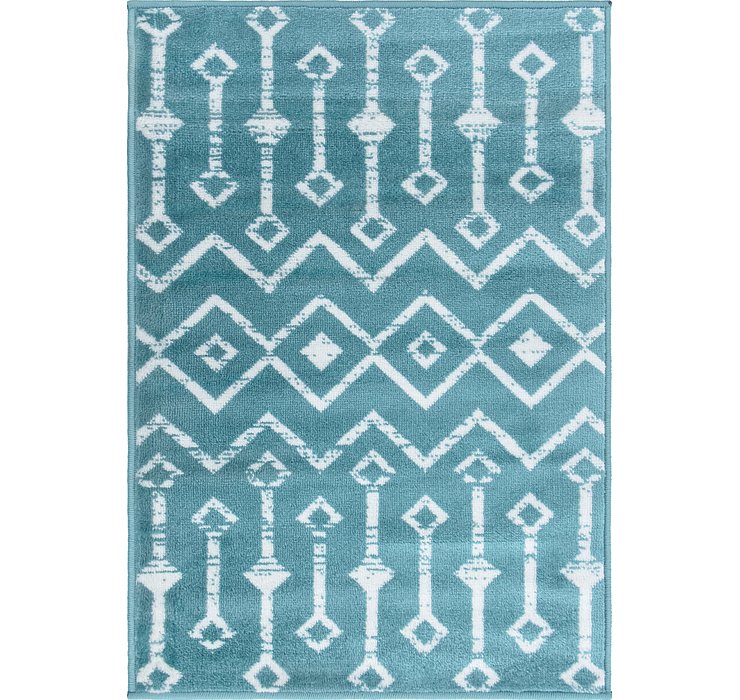 2' x 3' Kasbah Trellis Rug