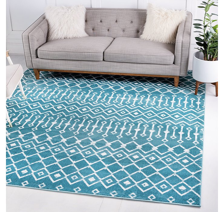 6' x 6' Kasbah Trellis Square Rug