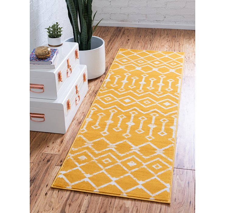 2' 5 x 8' 2 Kasbah Trellis Runner Rug