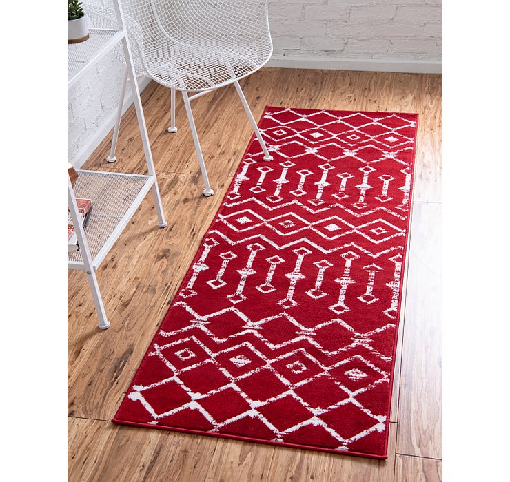 2' x 9' 10 Kasbah Trellis Runner Rug
