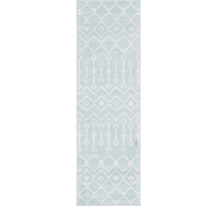 2' x 6' 7 Kasbah Trellis Runner Rug