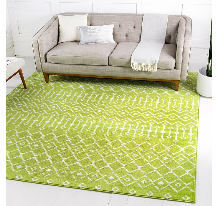 8' x 8' Kasbah Trellis Square Rug