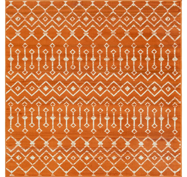 6' x 6' Kasbah Trellis Square Rug