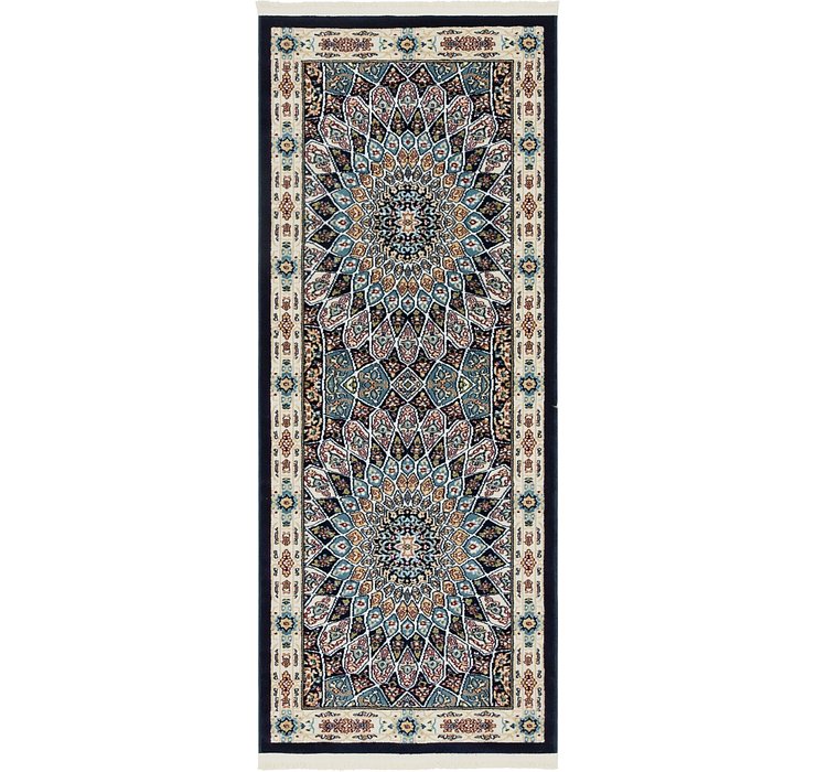 2' 6 x 6' Nain Design Runner Rug