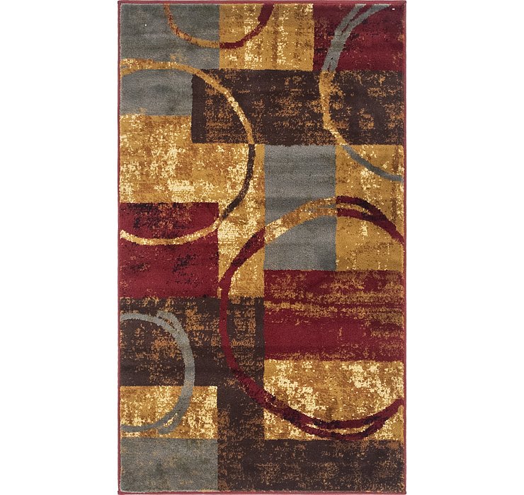 3' x 5' 3 Coffee Shop Rug
