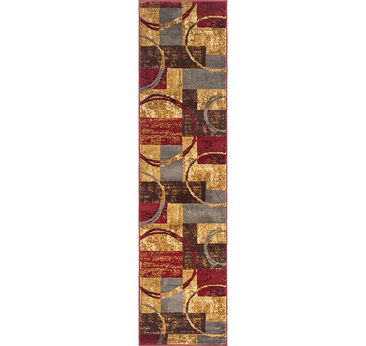 2' x 8' Coffee Shop Runner Rug