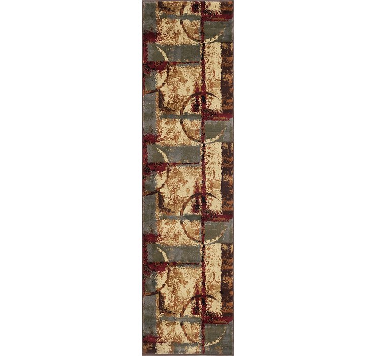 2' x 8' Coffee Shop Runner Rug