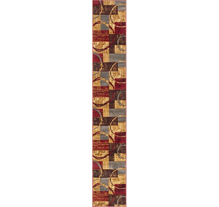 2' x 12' Coffee Shop Runner Rug