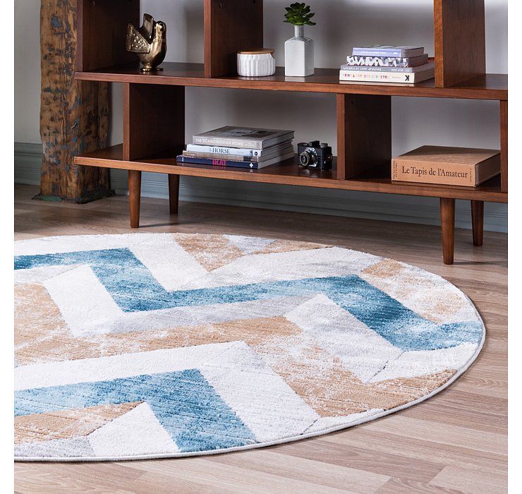 6' x 6' Leipzig Round Rug