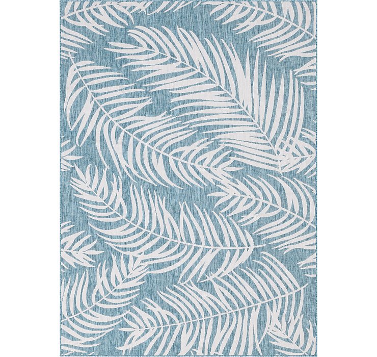 245cm x 345cm Outdoor Botanical Rug