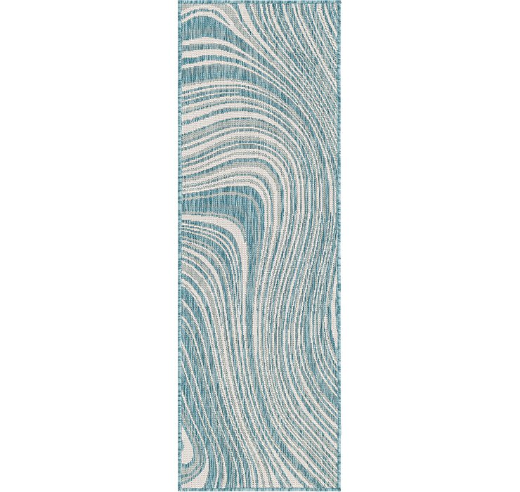60cm x 183cm Outdoor Modern Runner Rug