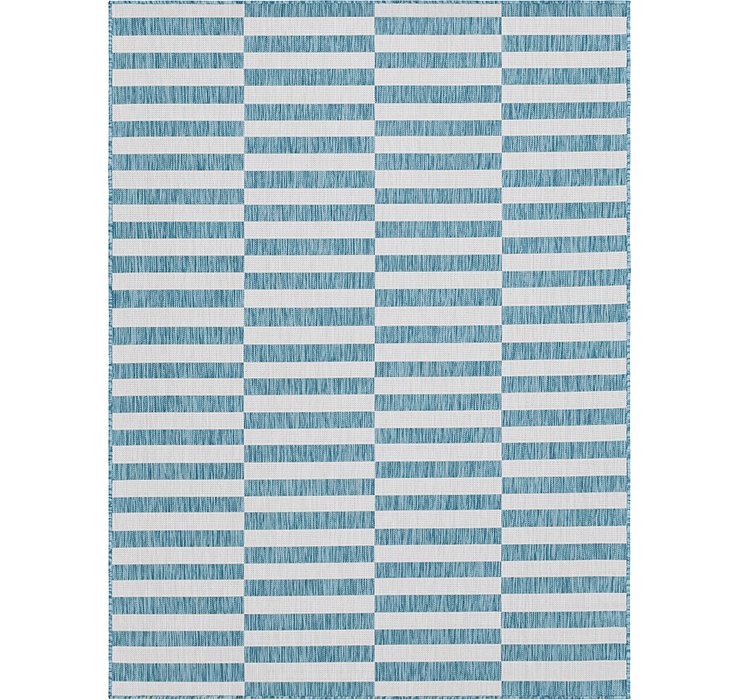 275cm x 365cm Outdoor Striped Rug