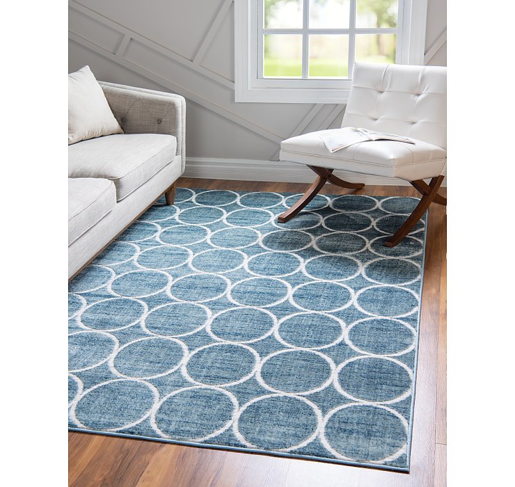 7' x 10' Lattice Trellis Rug