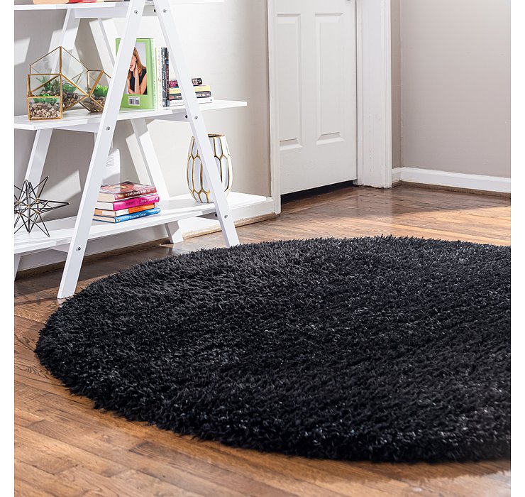6' 7 x 6' 7 Infinity Shag Round Rug